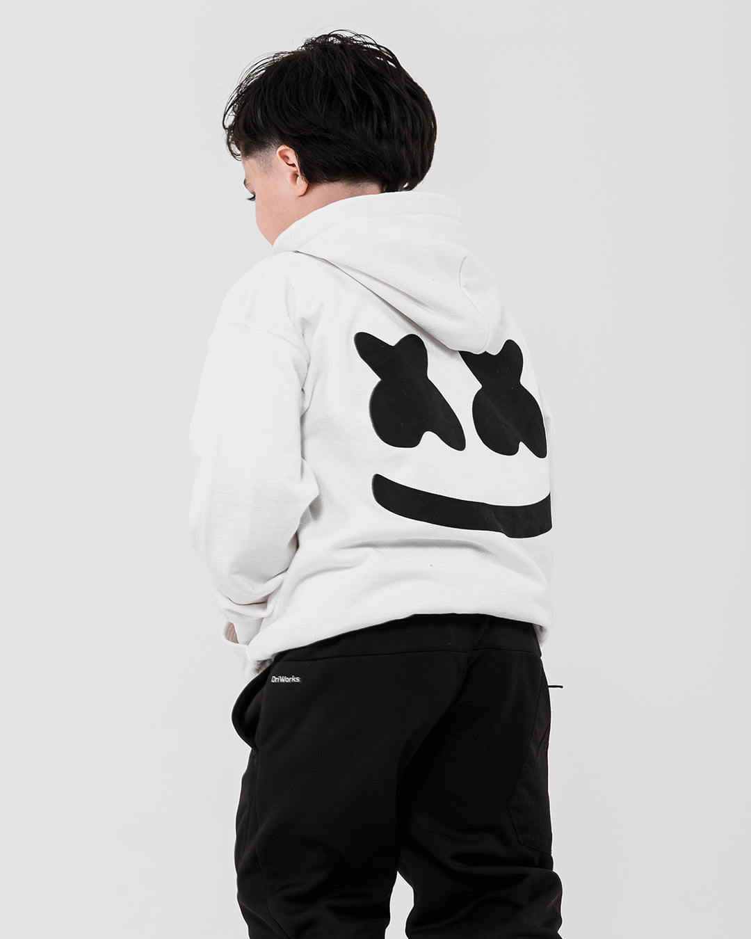 Smile Hoodie (Youth) — White