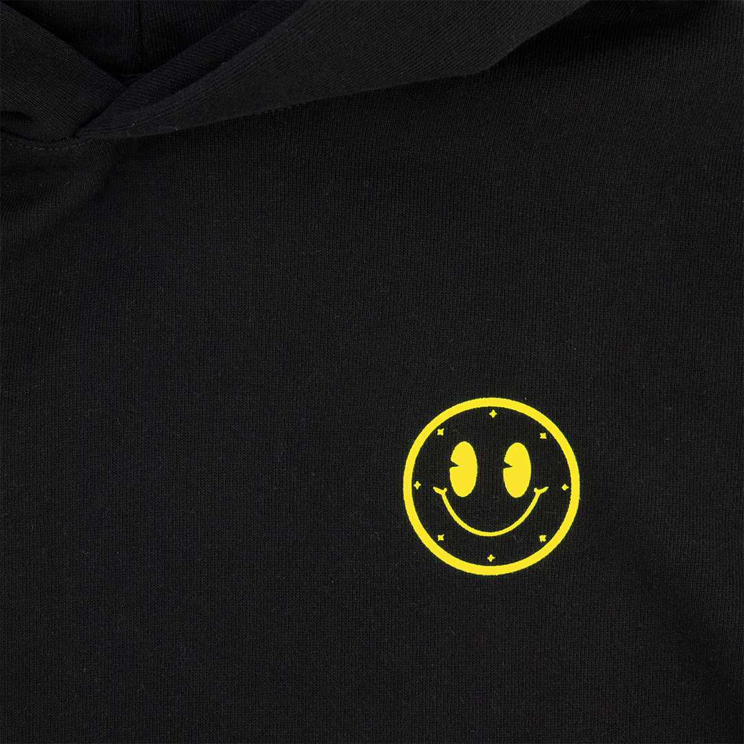 Joytime Collective Stacked Logo Hoodie — Black
