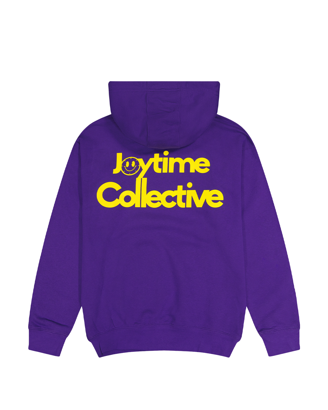 Joytime Collective Stacked Logo Hoodie — Purple