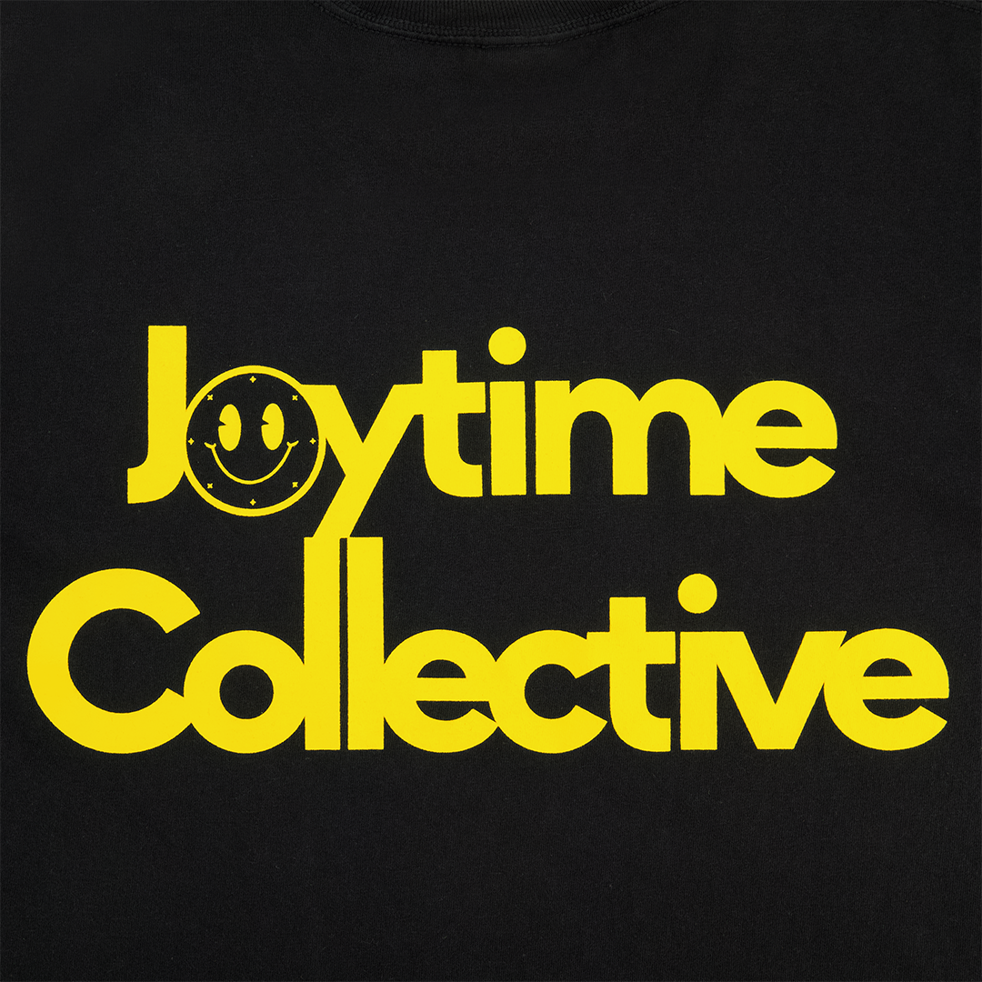 Joytime Collective Stacked Logo L/S Shirt — Black