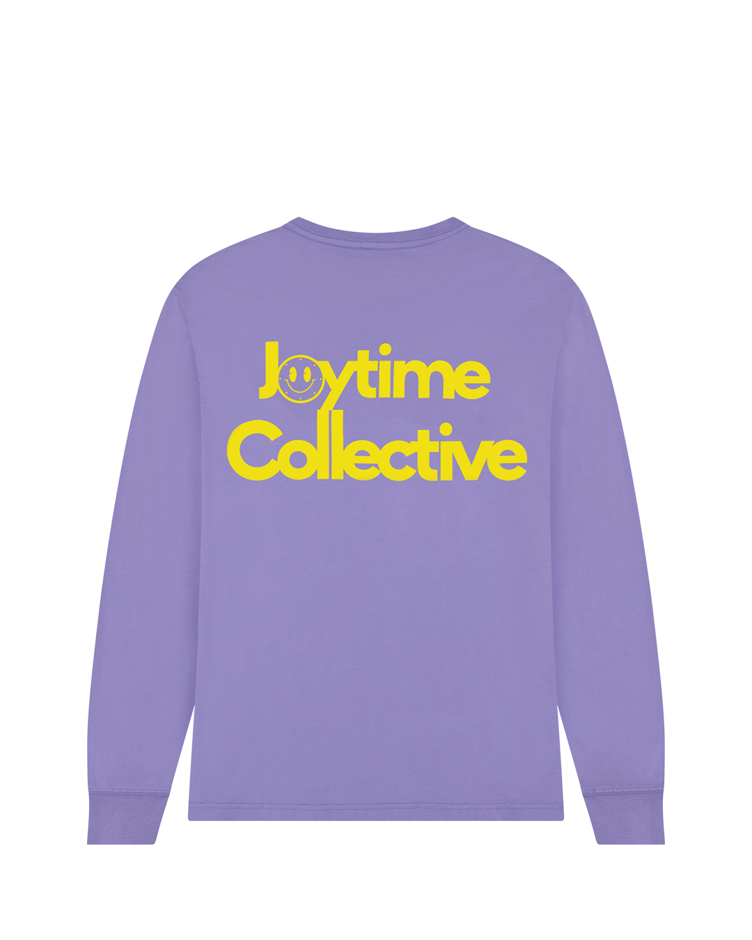 Joytime Collective Stacked Logo L/S Shirt — Purple