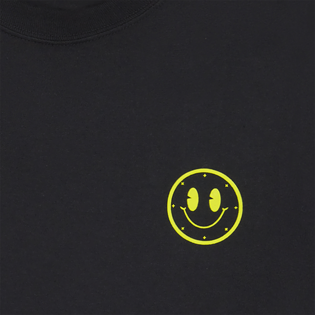 Joytime Collective Stacked Logo T-Shirt — Black
