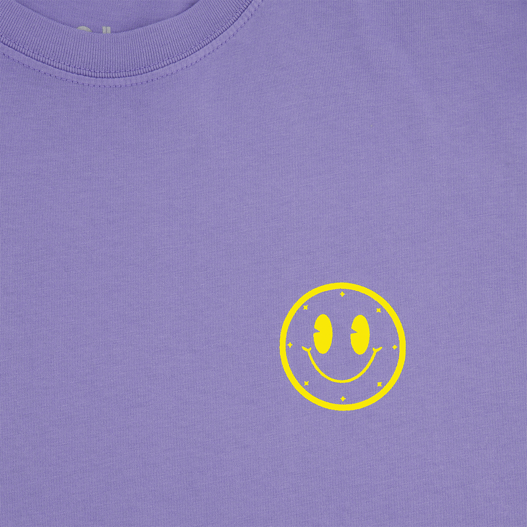 Joytime Collective Stacked Logo L/S Shirt — Purple