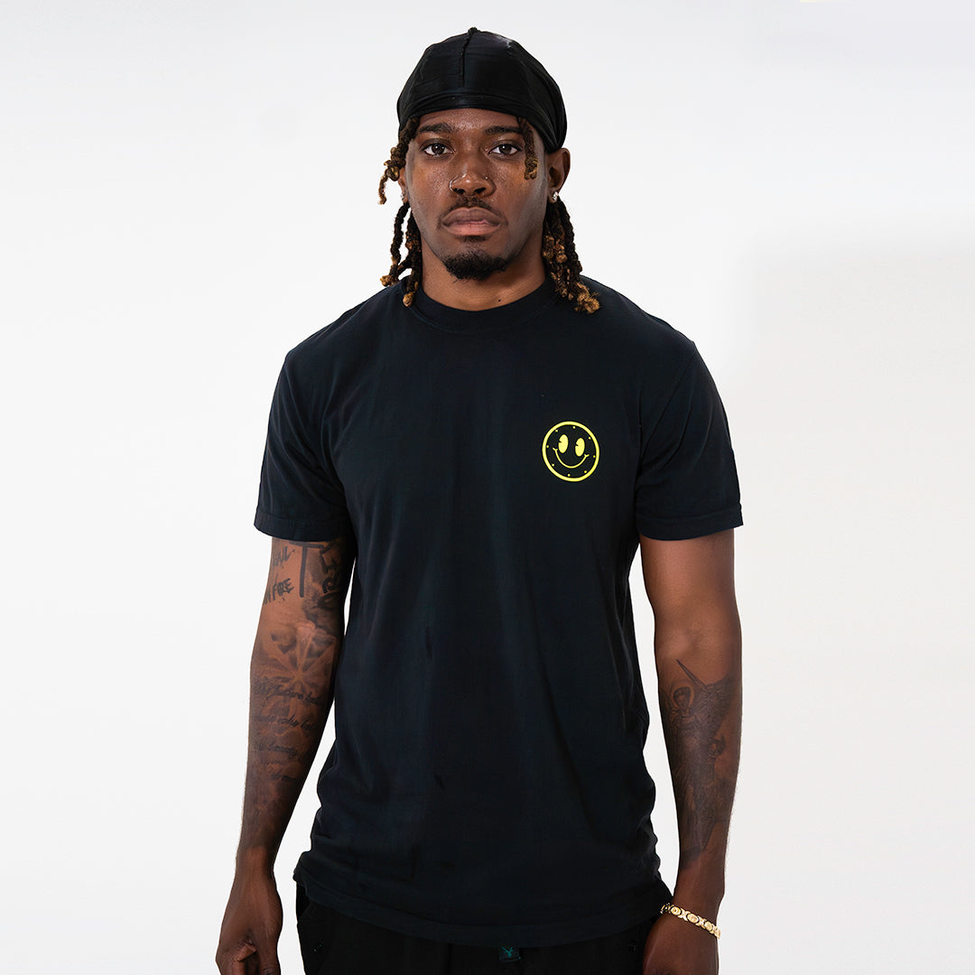 Joytime Collective Stacked Logo T-Shirt — Black