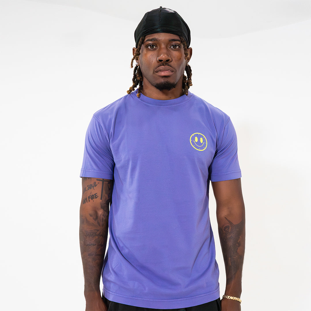 Joytime Collective Stacked Logo T-Shirt — Purple