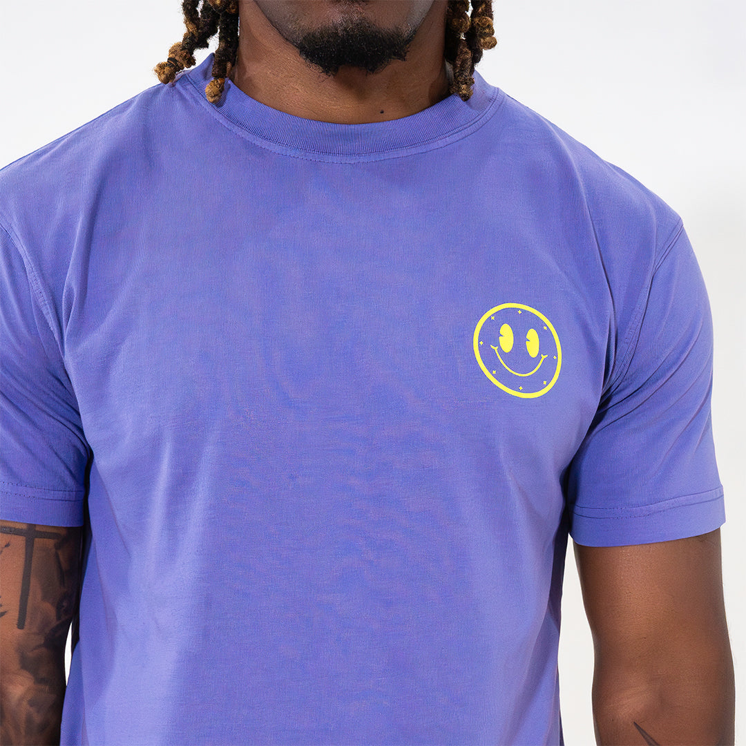 Joytime Collective Stacked Logo T-Shirt — Purple