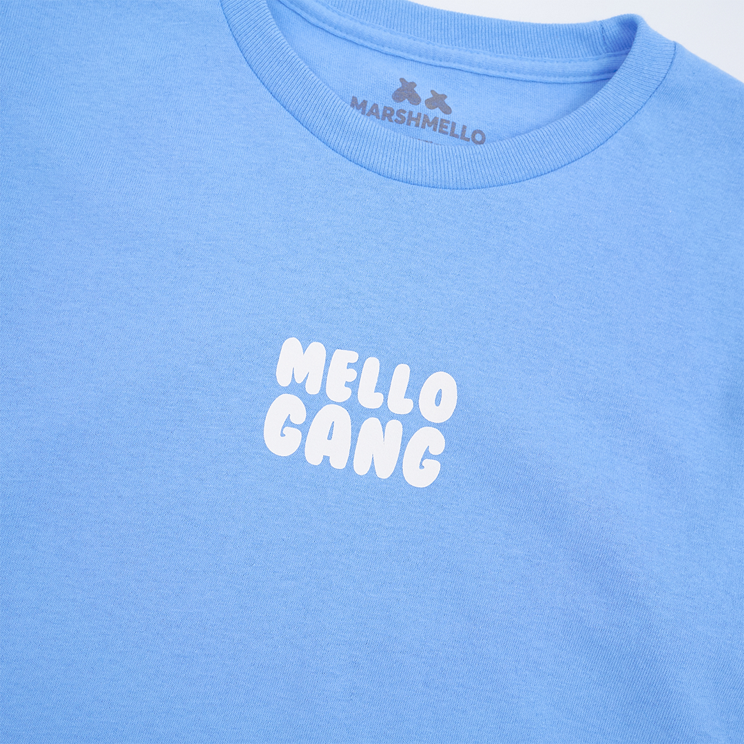 Faces L/S Shirt (Youth) — Carolina Blue