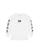 Faces L/S Shirt (Youth) — White