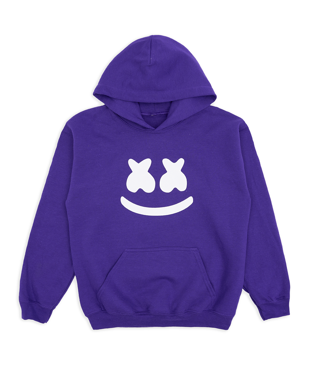 Smile Hoodie Youth Purple