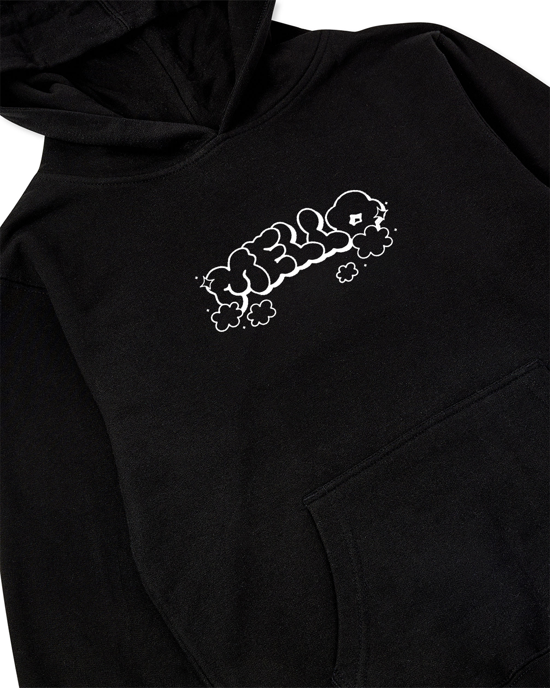 Cloudy Hoodie (Youth) — Black
