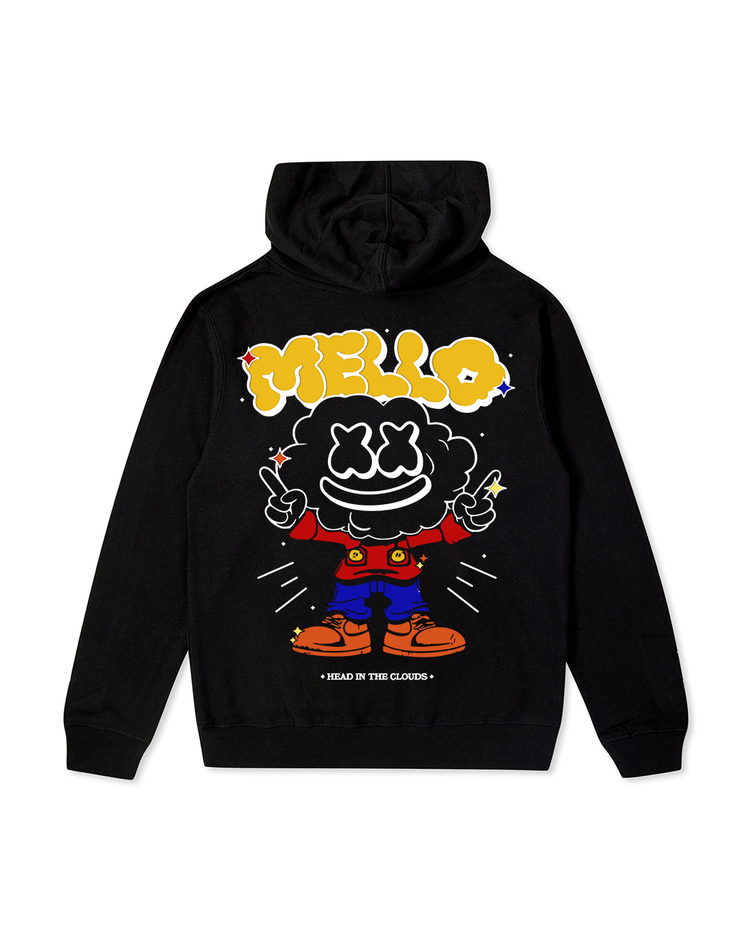 Cloudy Hoodie (Youth) — Black