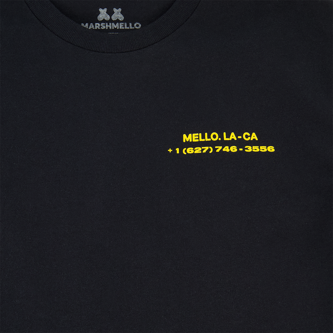 Call Now T-Shirt — Black