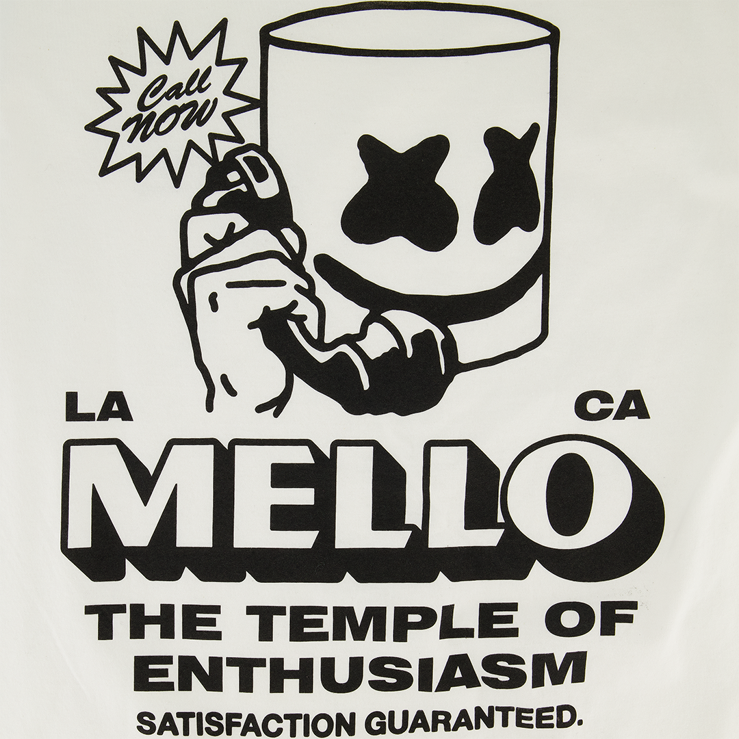 Call Now T-Shirt — White