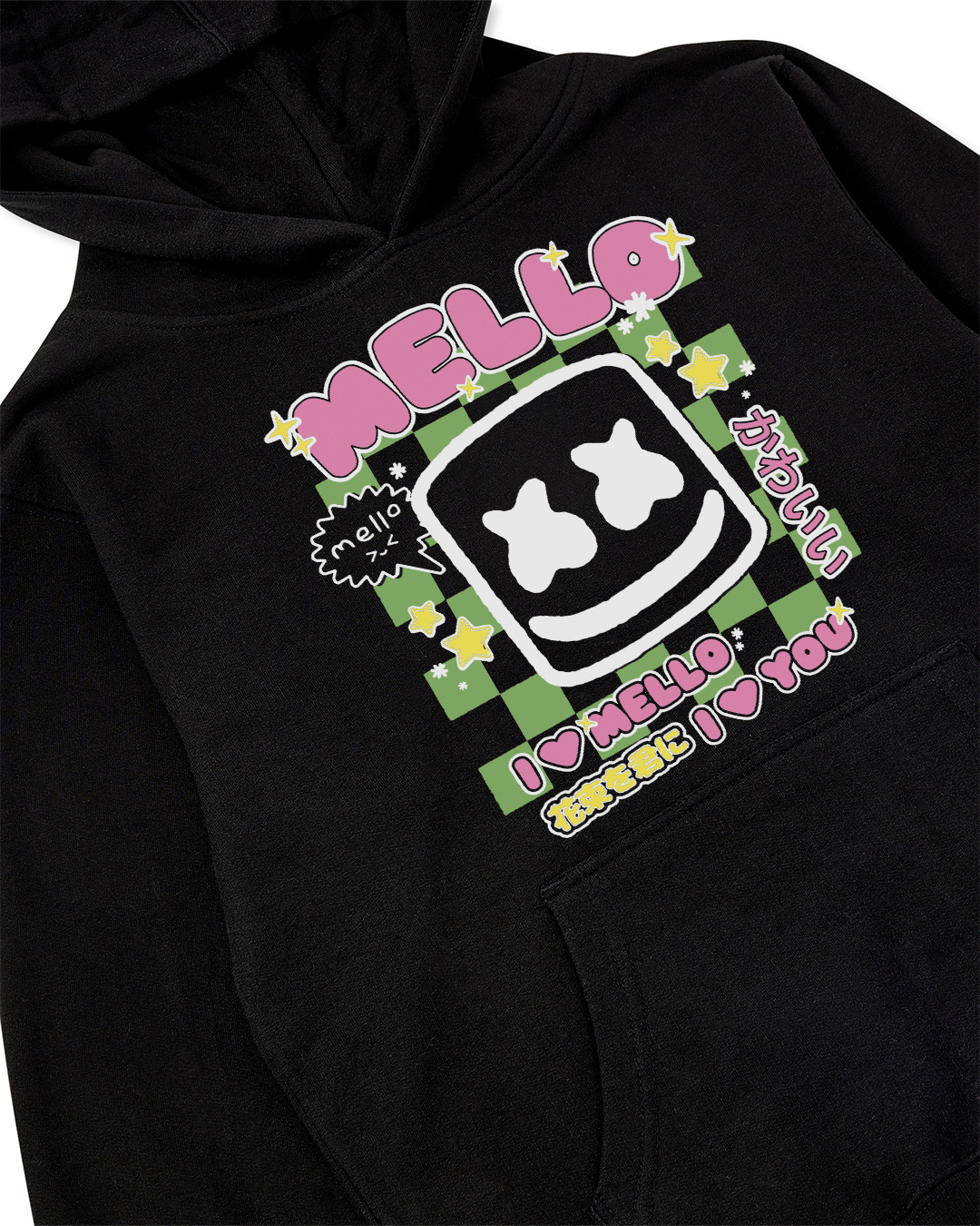 Kawaii Hoodie (Youth) — Black