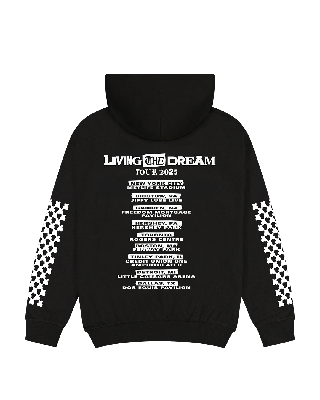 Living The Dream Hoodie — Black