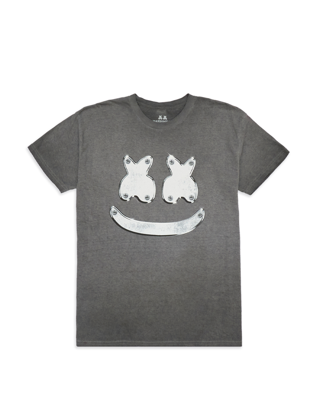 Metal Smile T-Shirt — Acid Wash