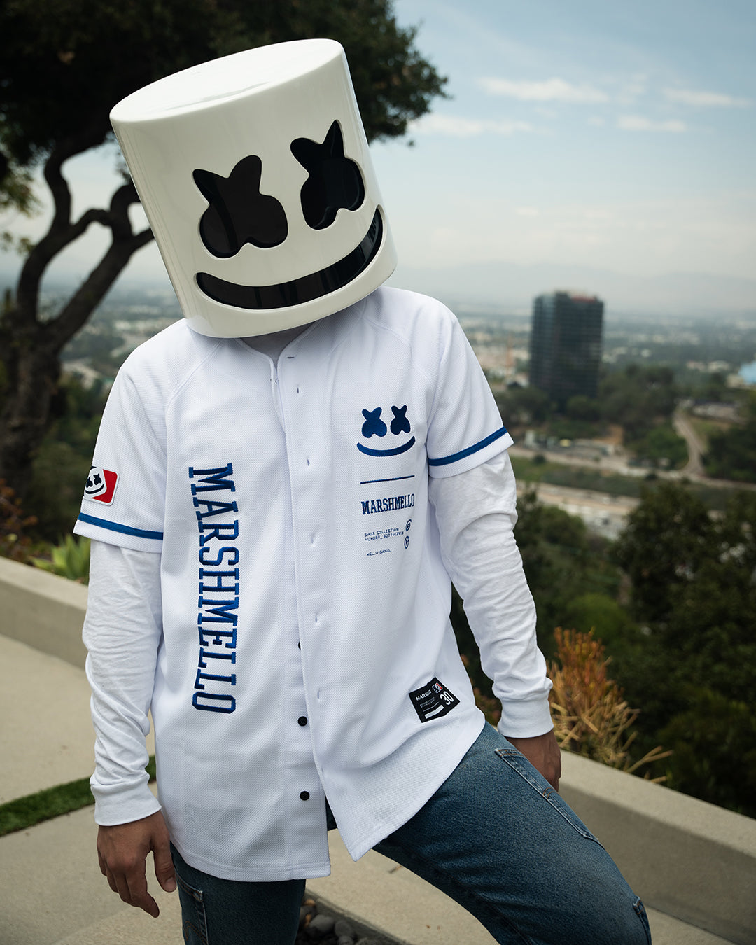 Gang Baseball Jersey — White