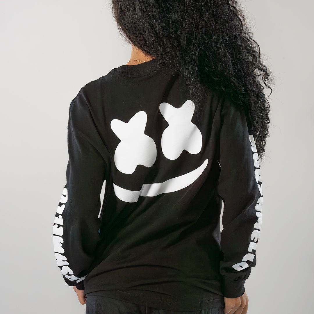 Smile Bar L/S Shirt — Black