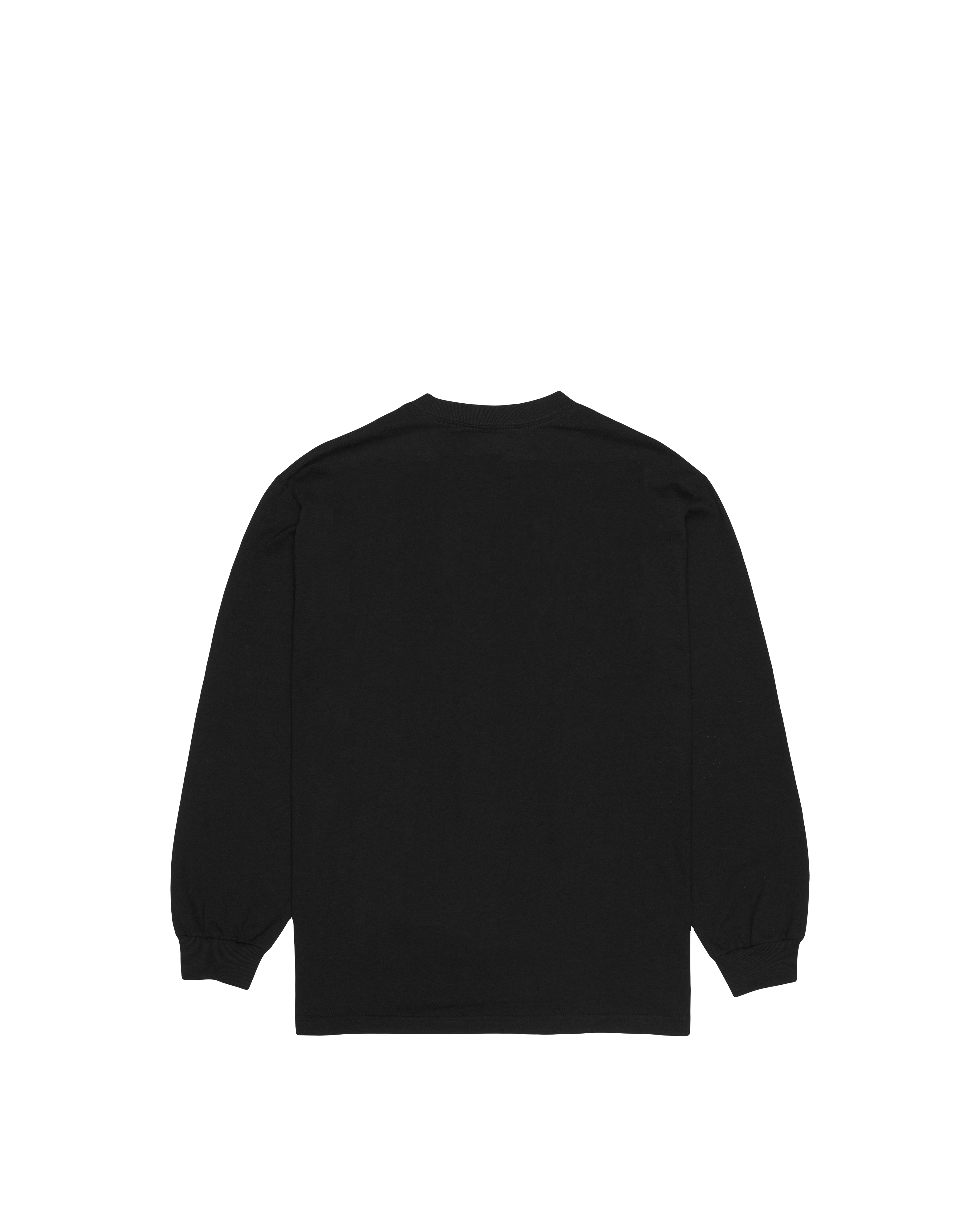 Smile L/S Shirt (Youth) — Black
