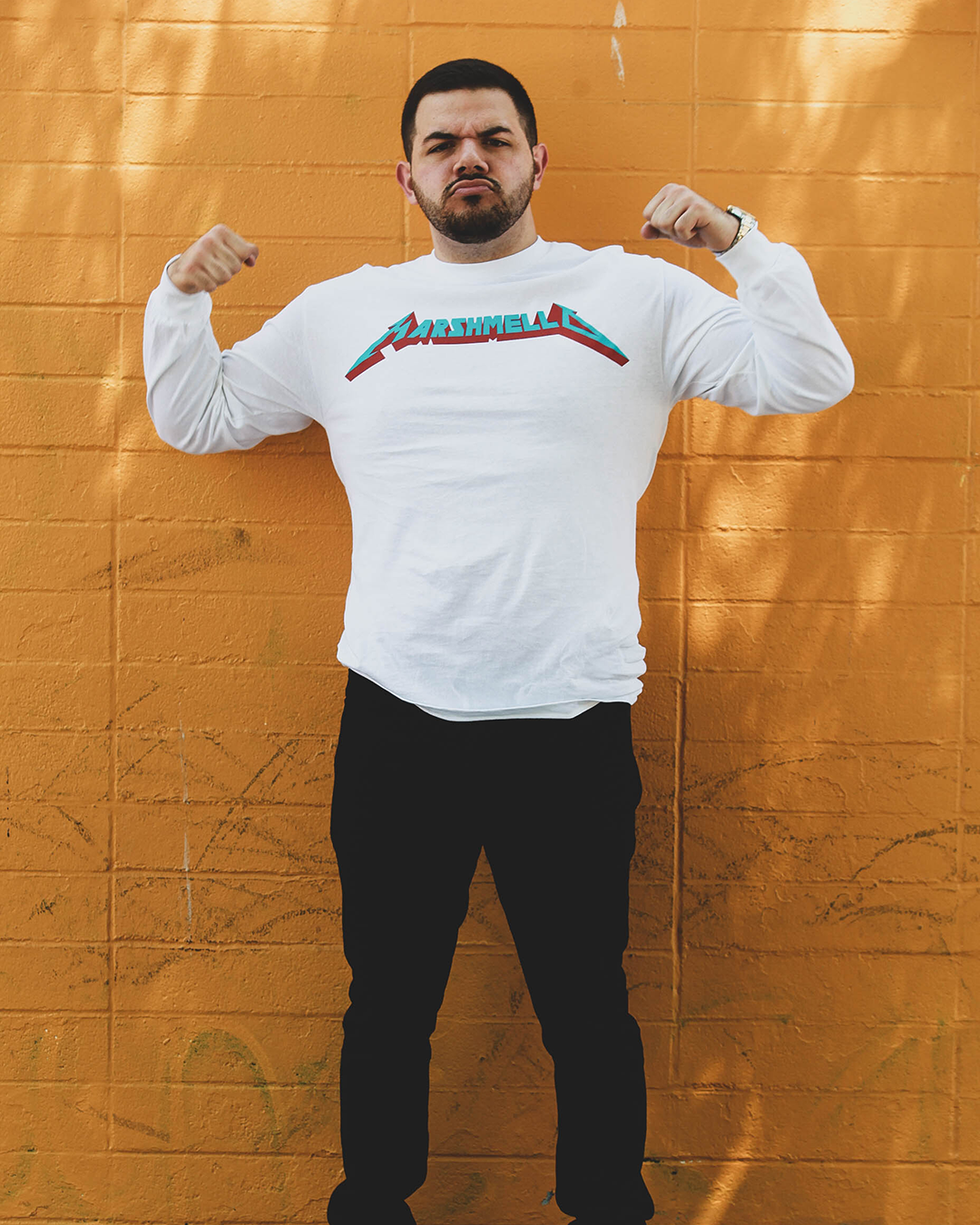 Heavy Metal Mello L/S Shirt — White
