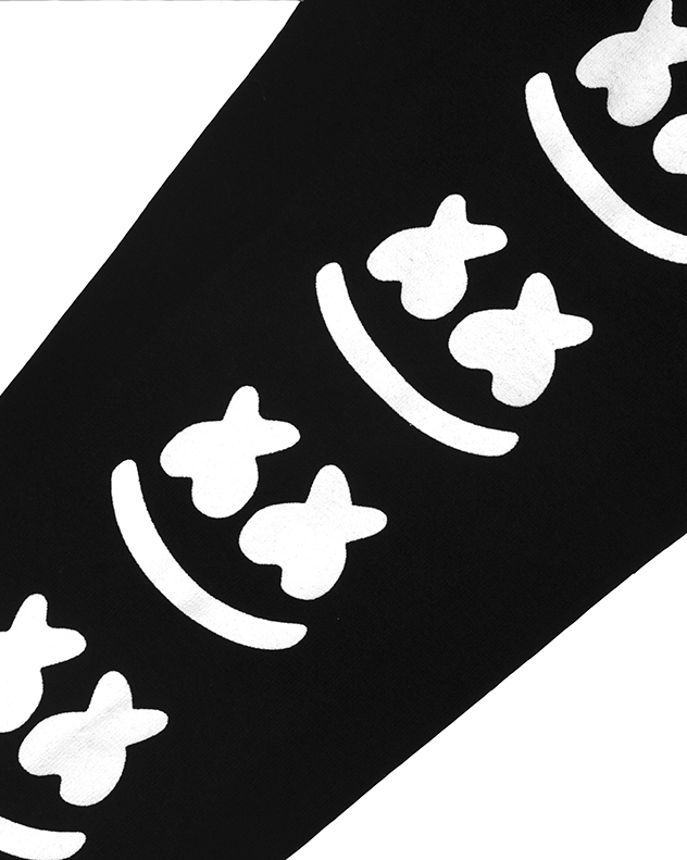 Faces L/S Shirt (Youth) — Black