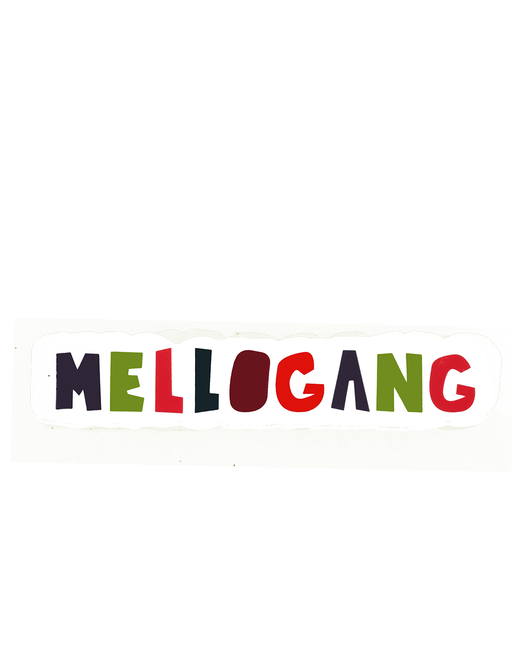 Mellogang Bar Logo Sticker