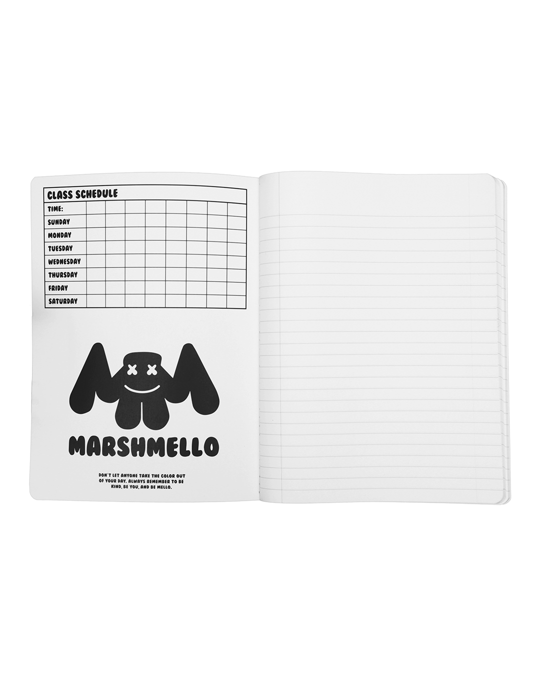 Marshmello Composition Book