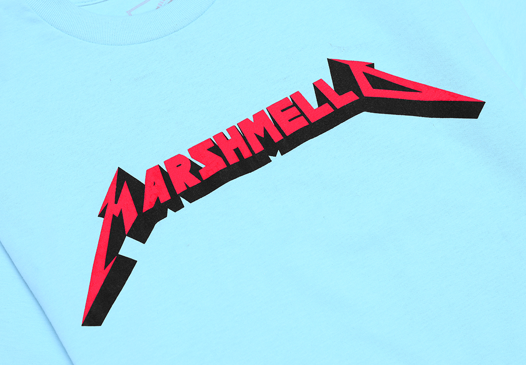 Heavy Metal Mello T-Shirt — Pacific Blue