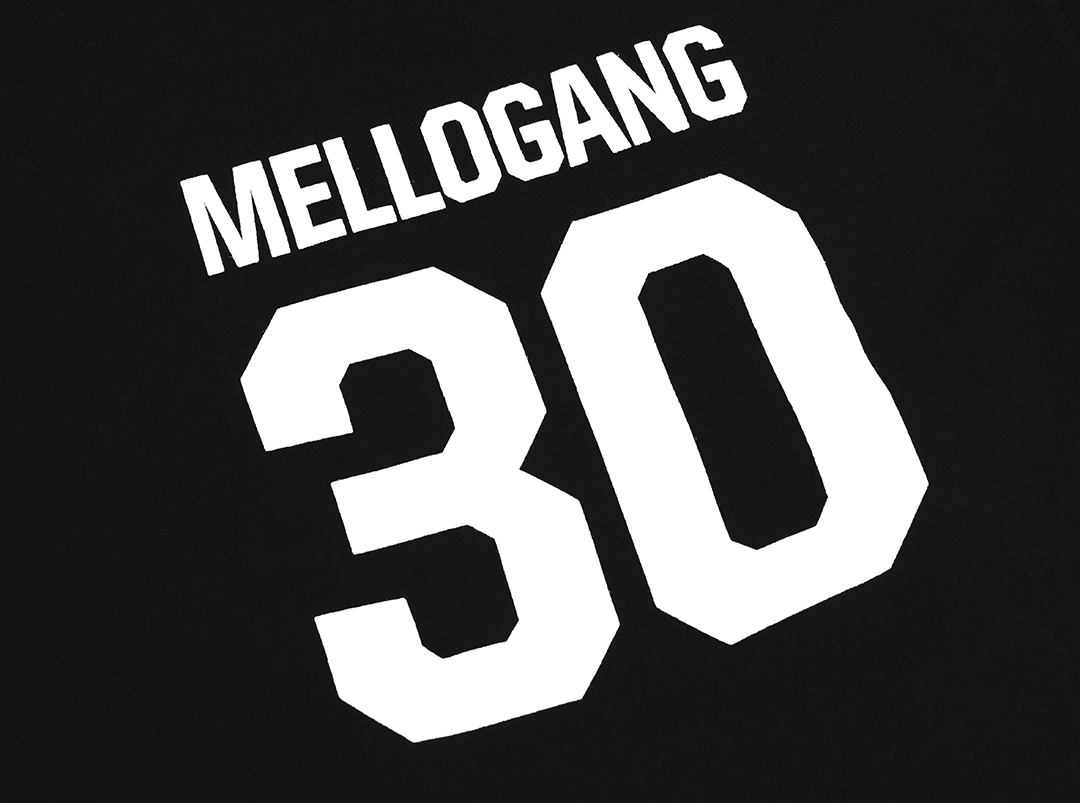 Mellogang 30 Hoodie (Youth) — Black