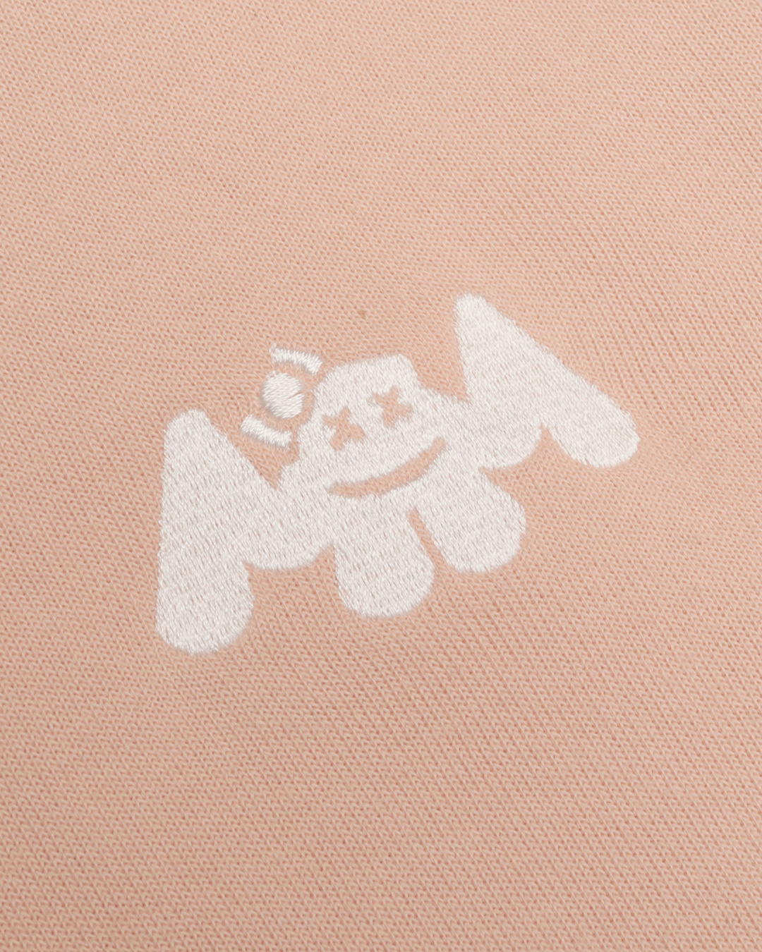 Mello Bow Hoodie — Peach
