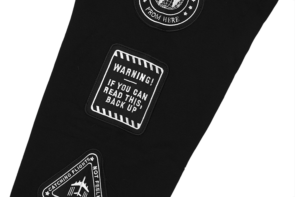 Worldwide Patch Terry Hoodie