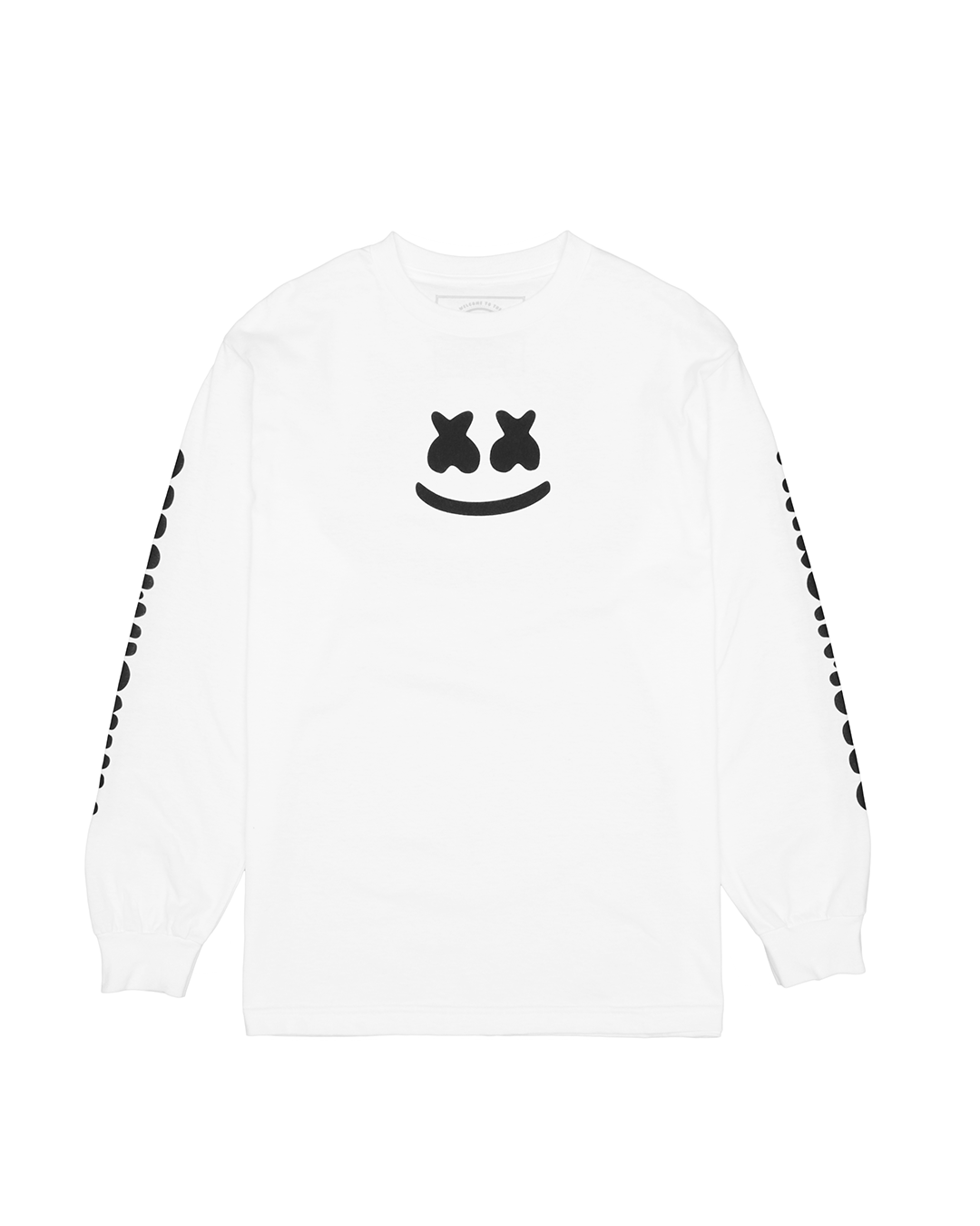 Smile Bar L/S Shirt — White
