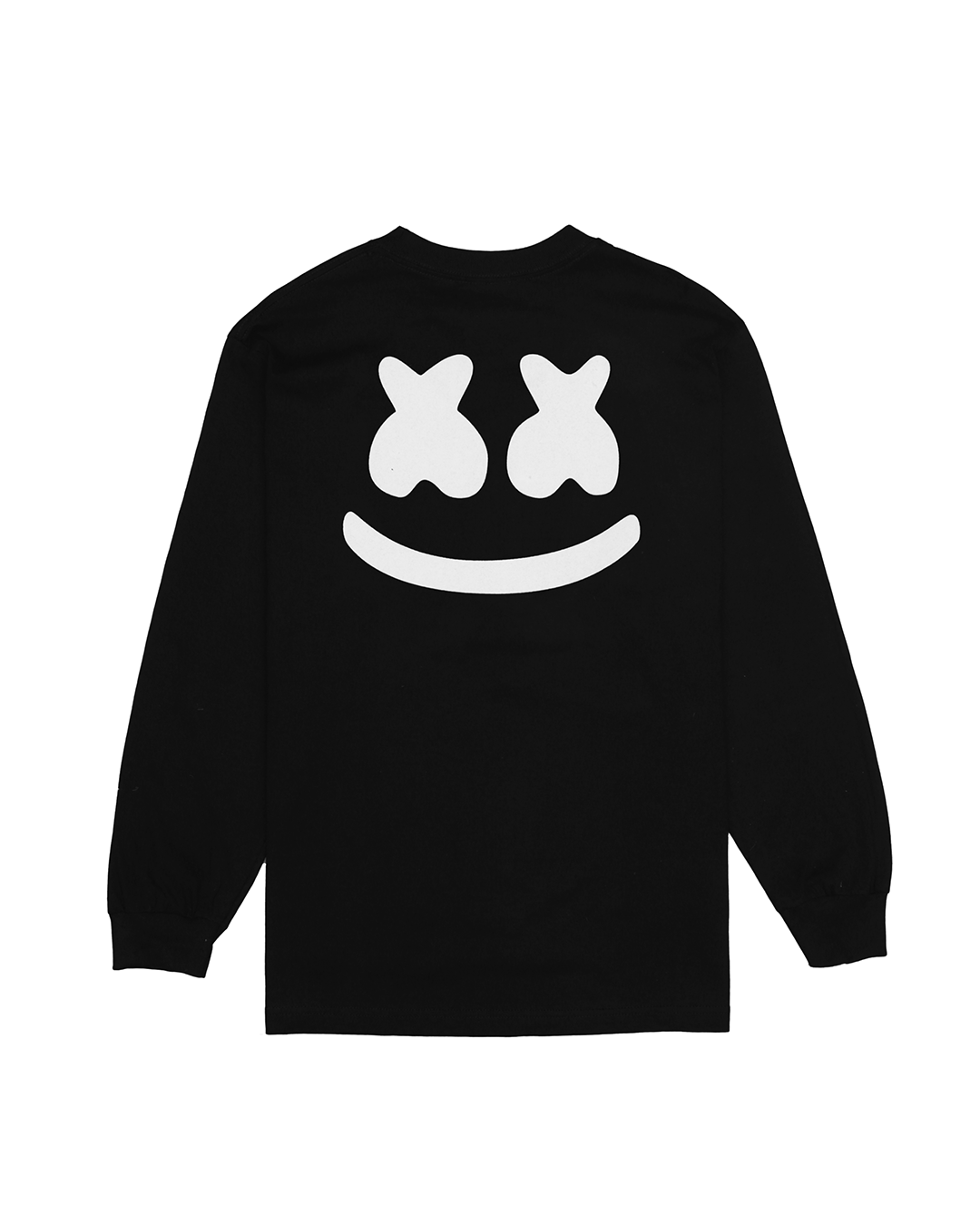 Smile Crest L/S Shirt — Black