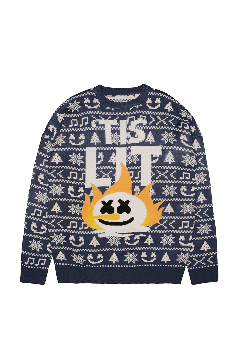 Marshmello Tis Lit Sweater