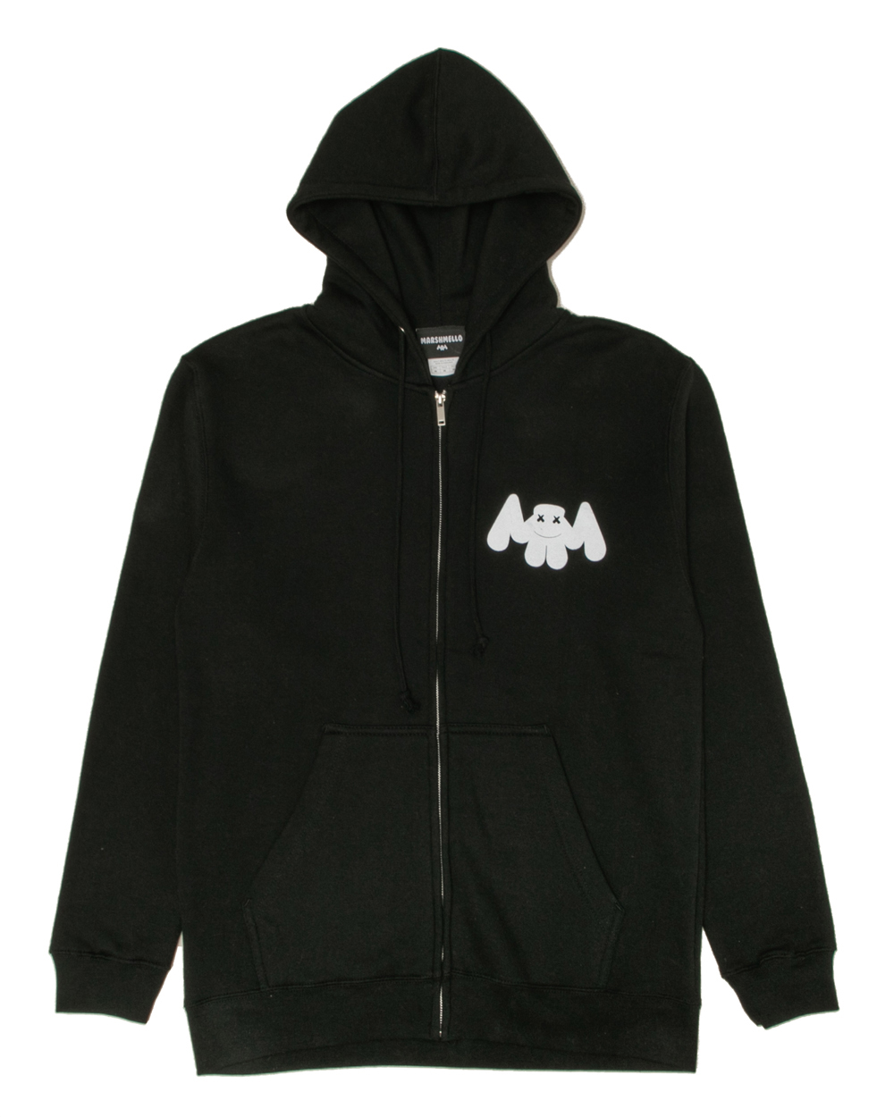 MELLOGANG 30 Zip-Up Hoodie — Black