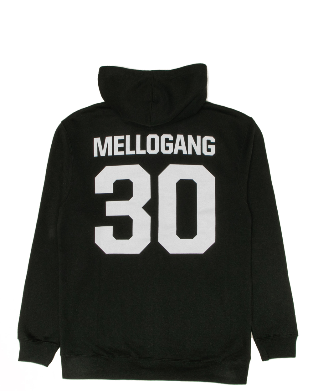 MELLOGANG 30 Zip-Up Hoodie — Black