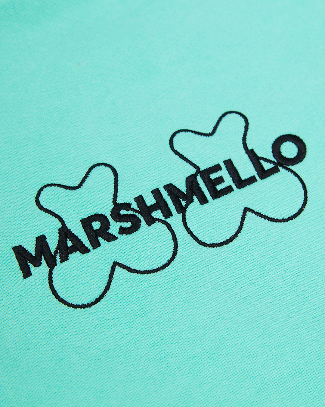 Marshmello orange 2024 and black hoodie