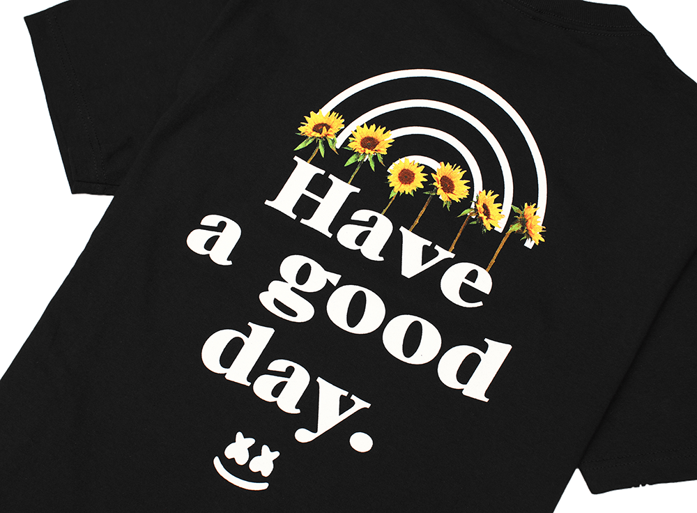 Have A Good Day T-Shirt — Black