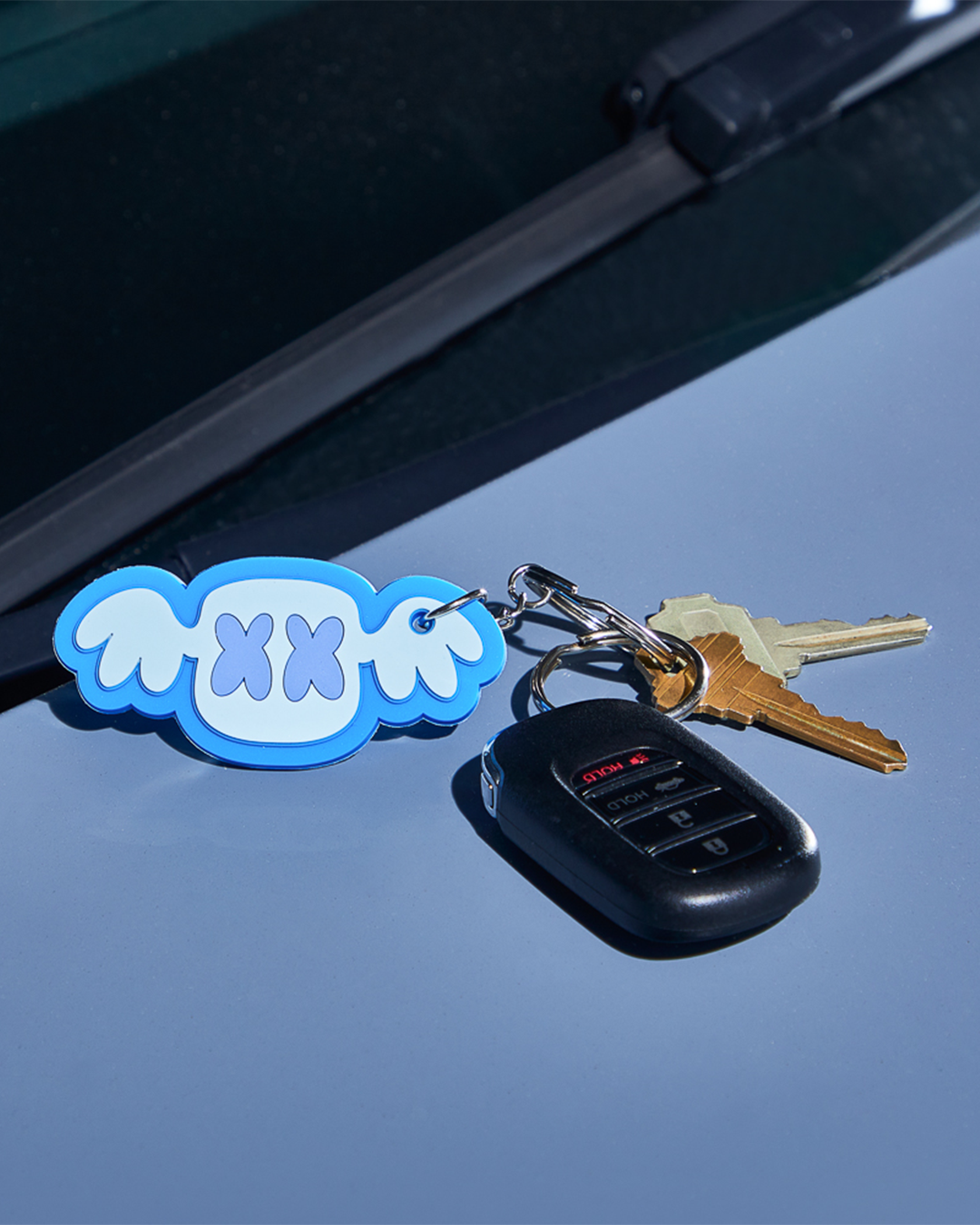 Bubble Bat Keychain