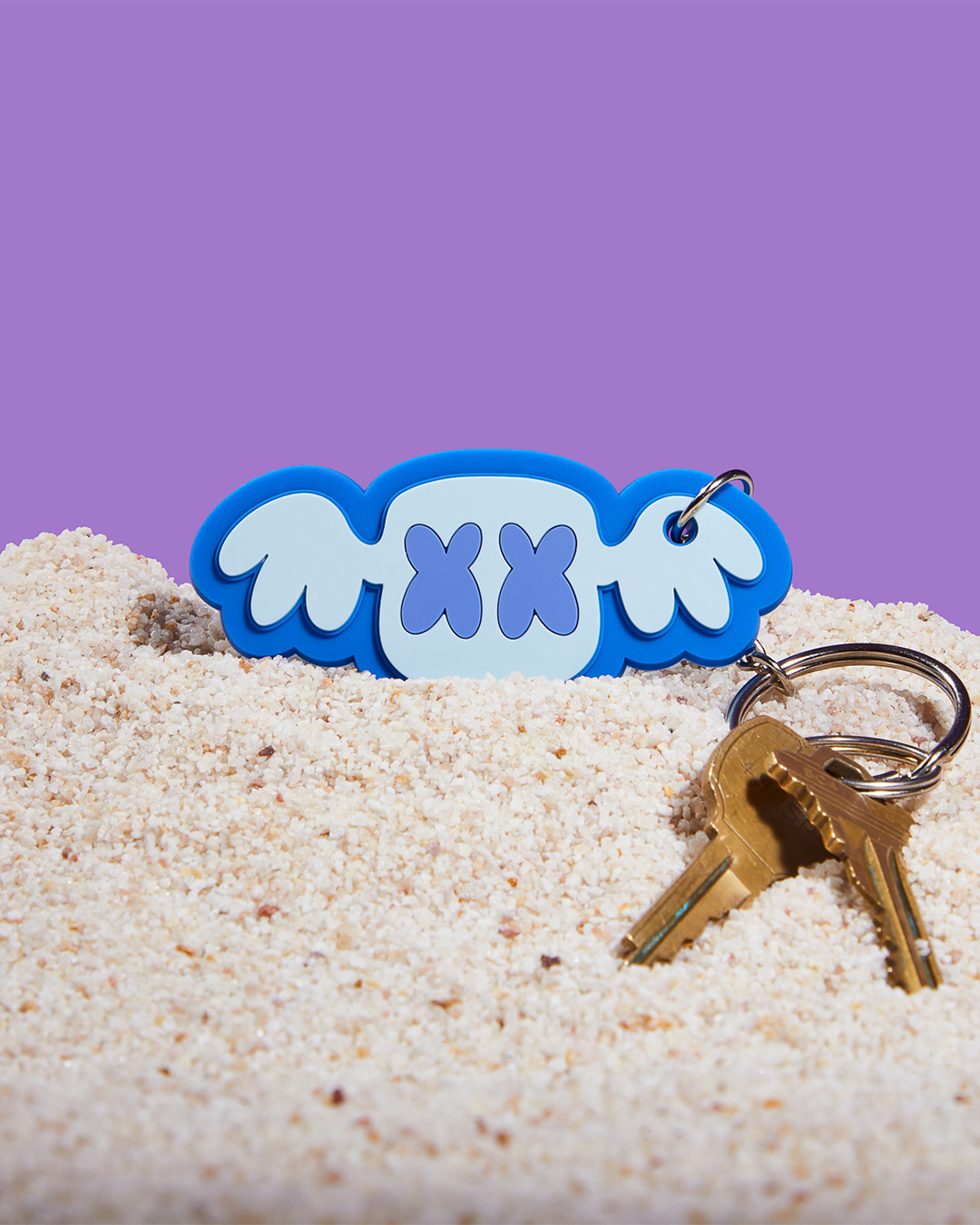 Bubble Bat Keychain