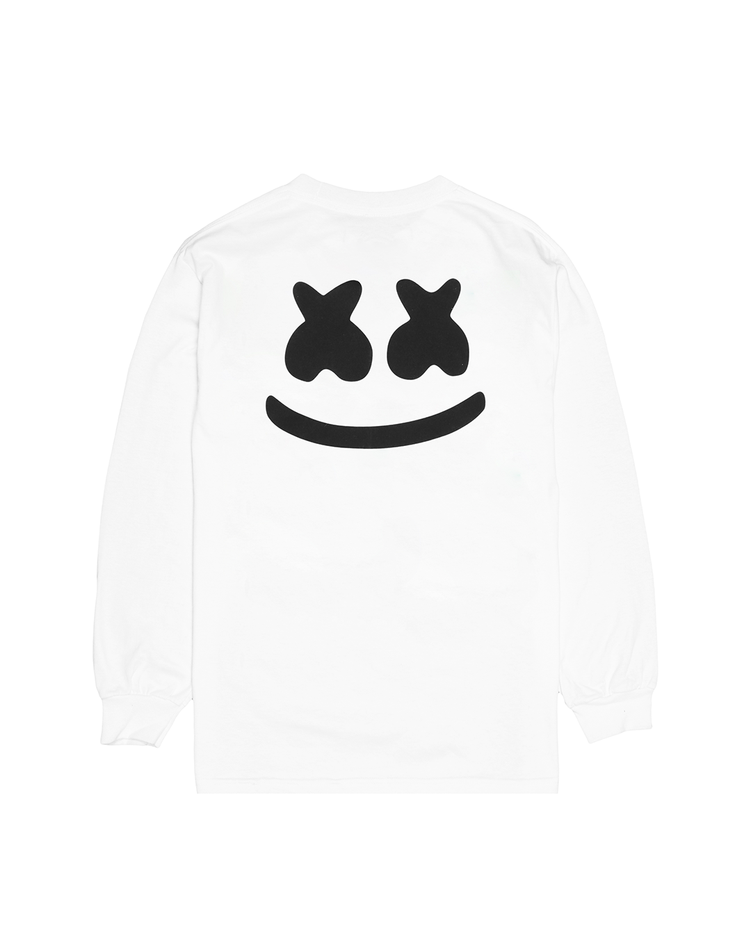 Smile Crest L/S Shirt — White