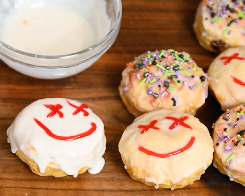 Strawberry Jelly Donuts