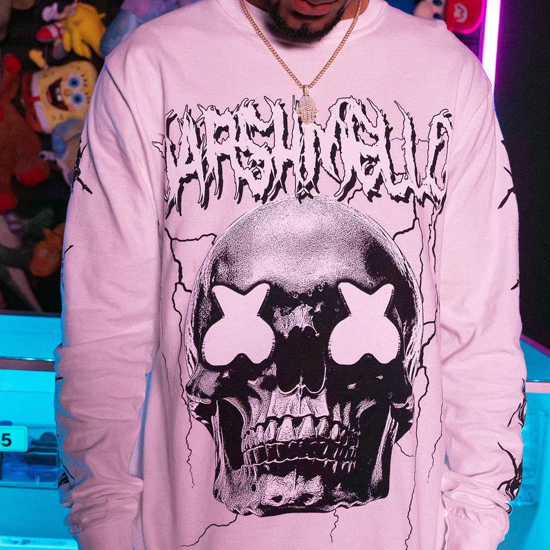 Skull L/S Shirt — White