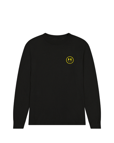 Joytime Collective Stacked Logo L/S Shirt — Black