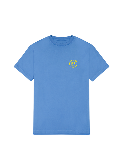 Marshmello Joytime Collective Stacked Logo T-Shirt — Blue