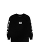 Faces L/S Shirt (Youth) — Black