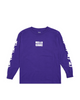 Faces L/S Shirt (Youth) — Purple