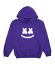 Smile Hoodie (Youth) — Purple