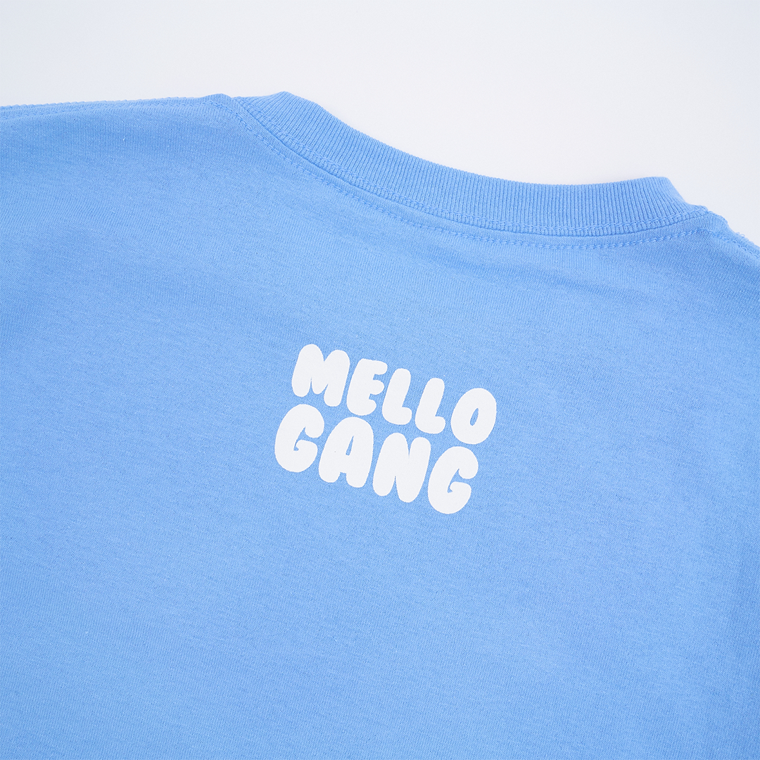 Smile T-Shirt (Youth) — Carolina Blue