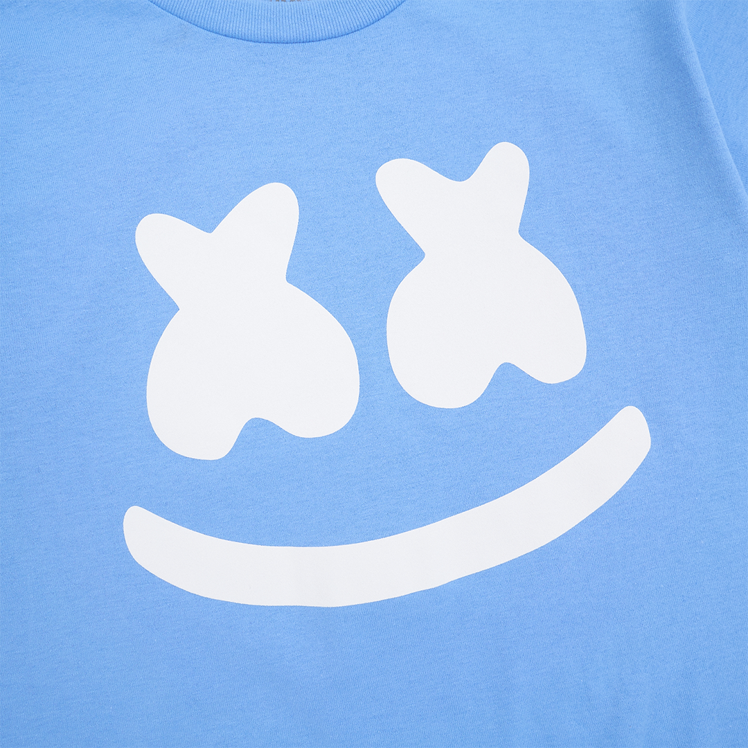 Smile T-Shirt (Youth) — Carolina Blue